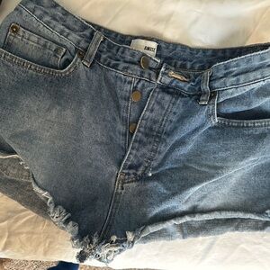 Amuse denim cutoff shorts
